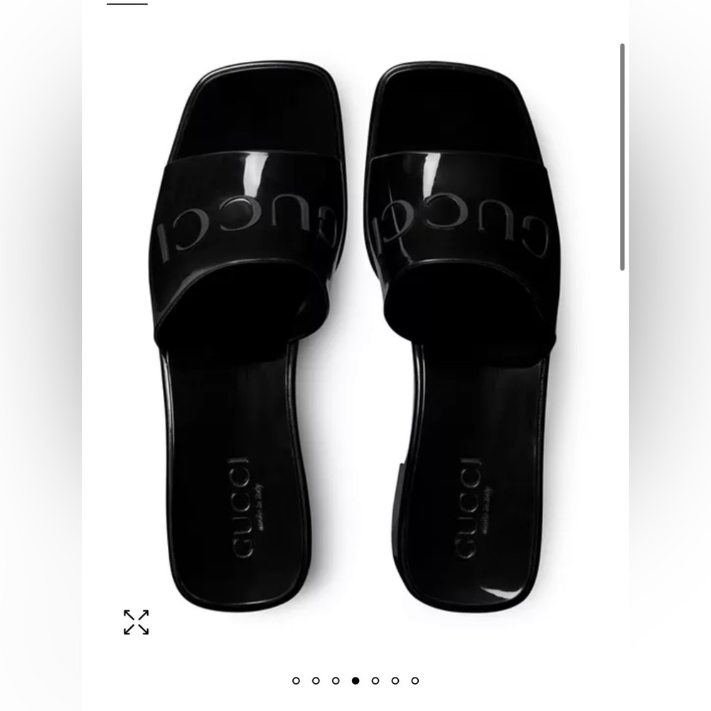 Gucci Women's Platform Block Heel Slide Sandals